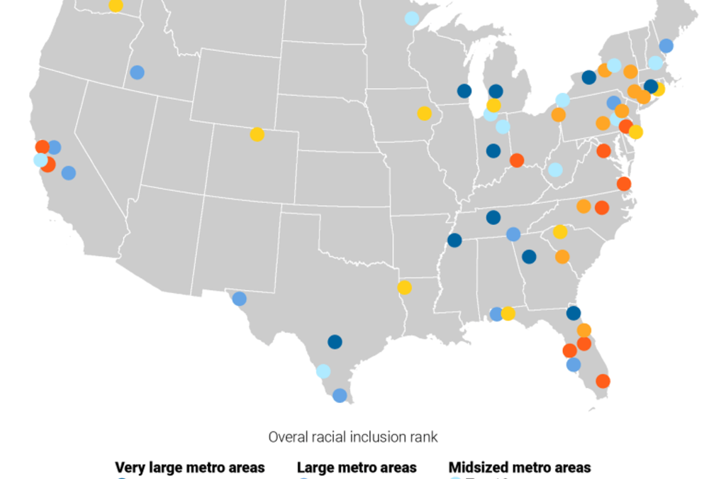 With racial equity on America’s agenda, how inclusive were metro areas in the past decade?