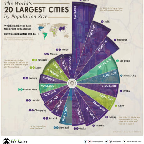 What Are The World’s Largest Cities?