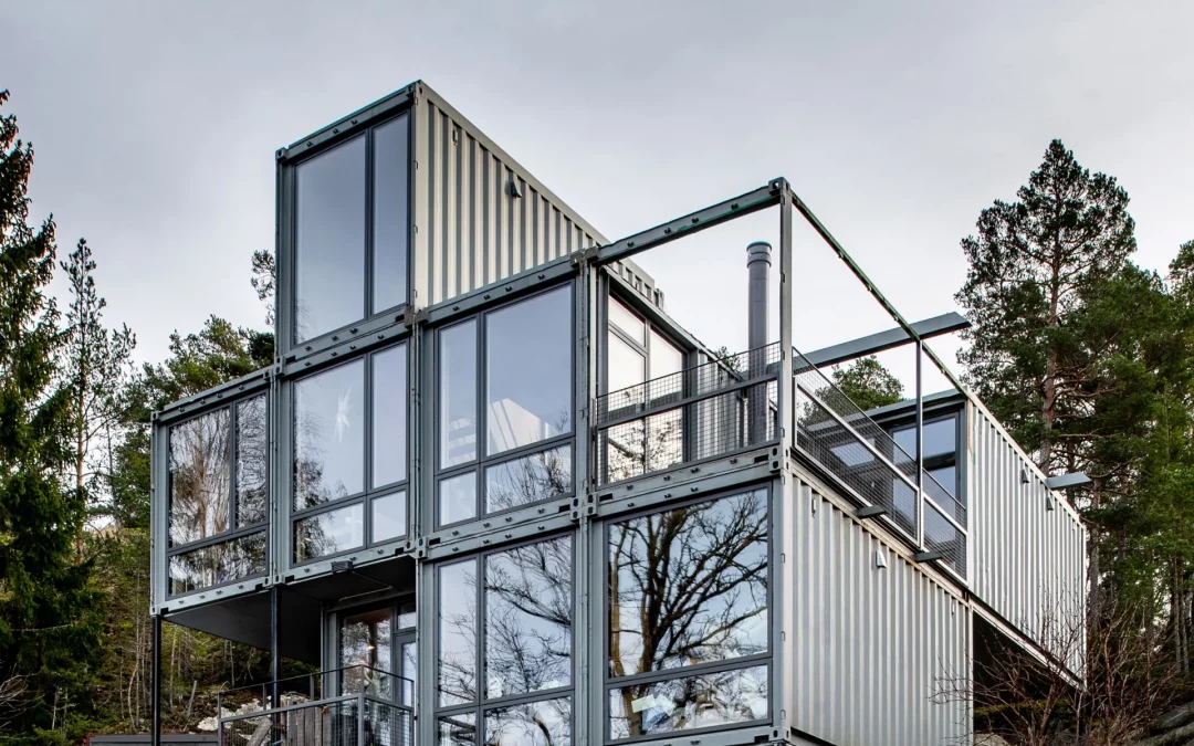 Nothing goes to waste in this Container House outside Stockholm