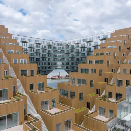 Sluishuis — A Very Distinctive Housing Development On The IJ Lake In Amsterdam