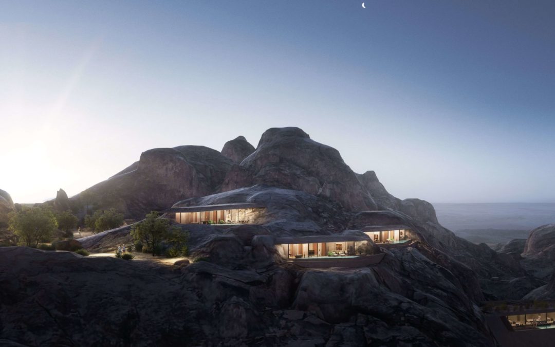 Desert Rock – Integrating Architecture And Nature Into The Stunning Mountain Landscape Of Saudi Arabia